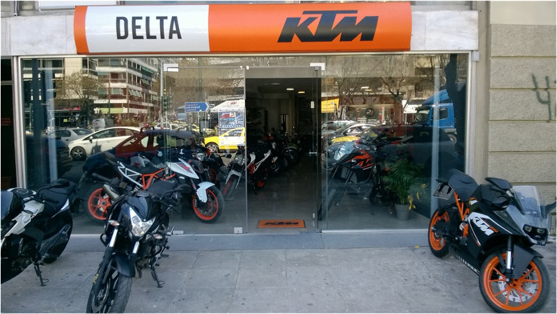 DELTA MOTORCYCLES &amp; KTM: Νέο κατάστημα, Καλλιρρόης 17