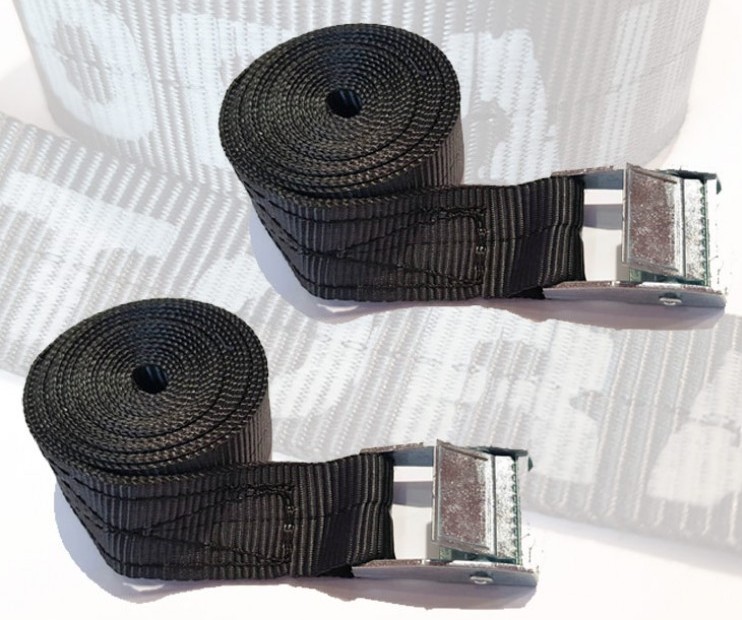 Σετ ιμάντες Motoraid 2.5 m x 25 mm με λογότυπο