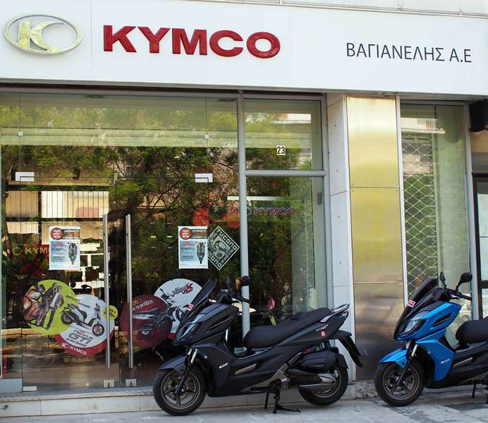 Kymco – Βαγιανέλης – Νέα συνεργασία