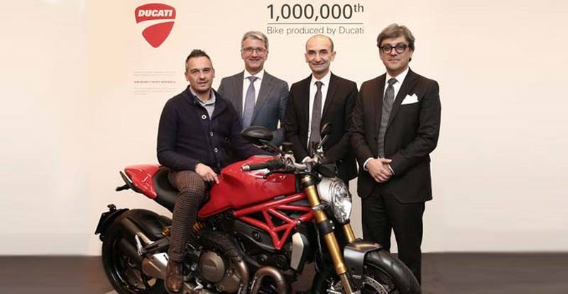Ducati – Ένα εκατομμύριο μοτοσυκλέτες!