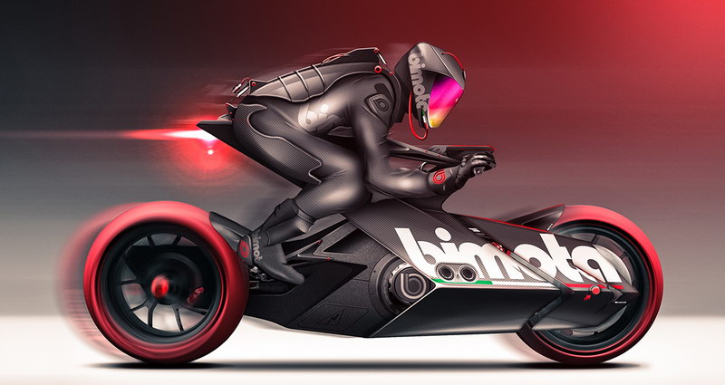 Φουτουριστικό Bimota concept από τον Maxime Lefebvre