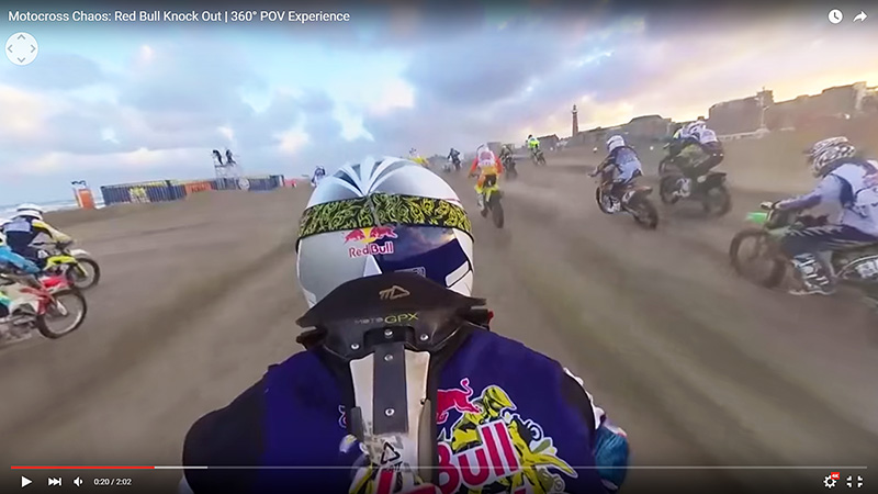 Red Bull Knock Out Race - Εκπληκτικό 360 Video