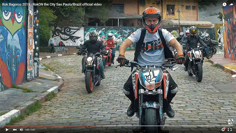 Ο Rok Bagoros στη Βραζιλία - Stunt Video