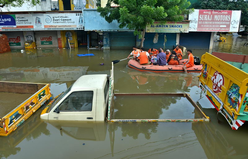 Πλημμύρισε η Royal Enfield στο Chennai!