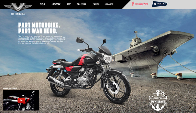 Bajaj V: Part Motorcycle, part War Hero