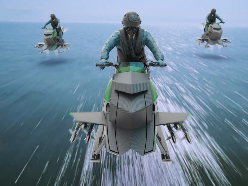 Zaxon concept – ιπτάμενη μοτοσυκλέτα για τον στρατό
