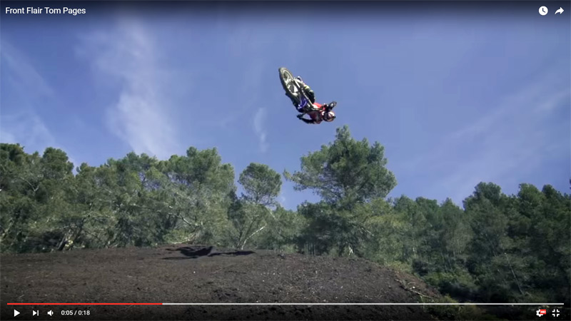 Tom Pages: Front Flair! - Video