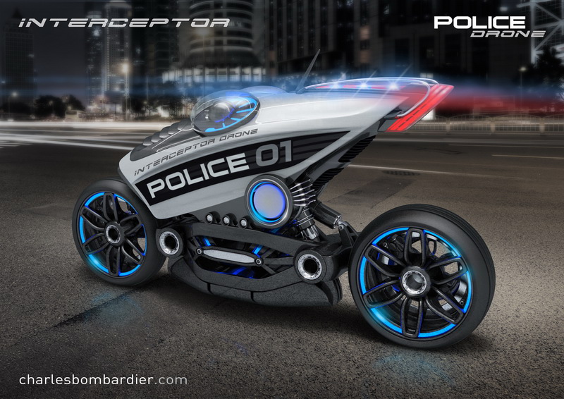 The interceptor - Αυτόνομη αστυνομική μοτοσυκλέτα