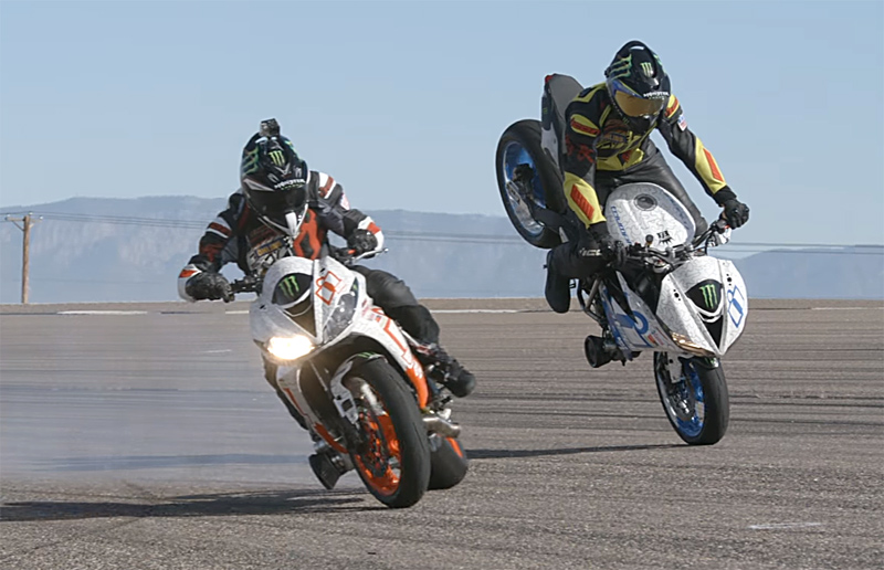 ICON Slide City: Full-lock Drift με Turbo Triumph Street Triple - Video