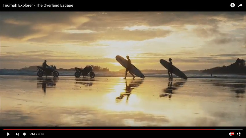 Triumph Explorer: The Overland Escape - Μαγικό ταξιδιωτικό Video