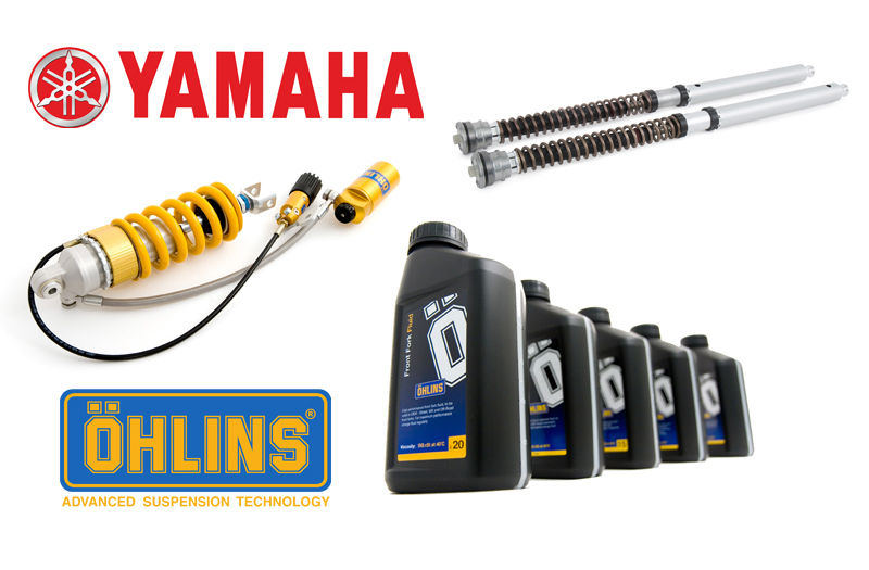 Yamaha: Νέα σειρά κιτ πιρουνιού και αμορτισέρ Öhlins