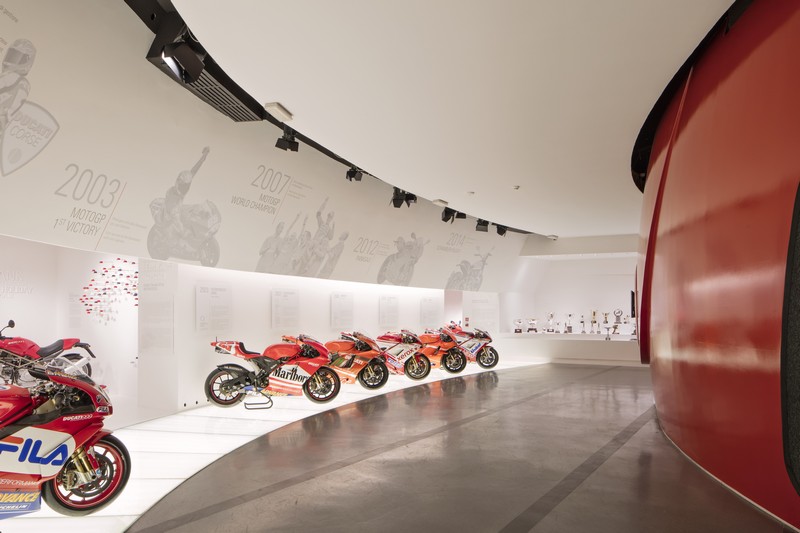 Ducati Museum: Ανοιχτό και τις Κυριακές το Καλοκαίρι