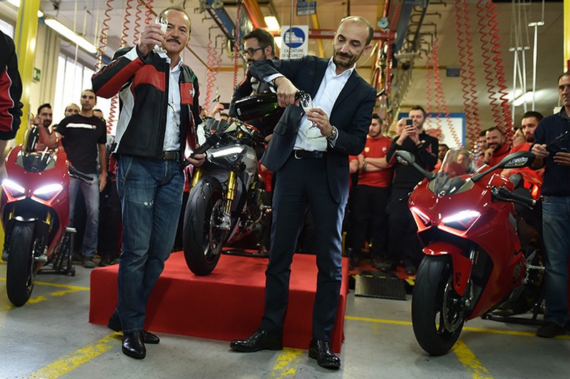 Ducati Panigale V4 2018 - Ξεκίνησε η παραγωγή