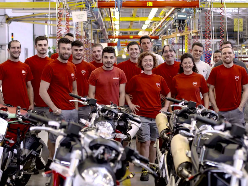 “Stop” στην πώληση Ducati από τους εργαζόμενους!