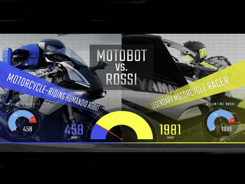 MOTOBOT Vs Rossi: Ποιος είναι ο νικητής;