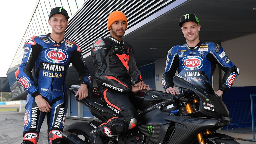 lewis hamilton yamaha worldsbk 2