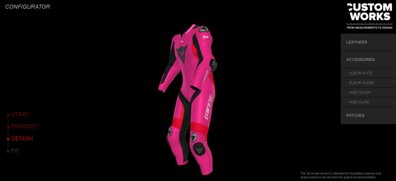 dainese configurator4