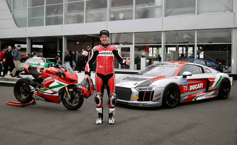 O Carlos Checa special guest της Audi στο Nürburgring