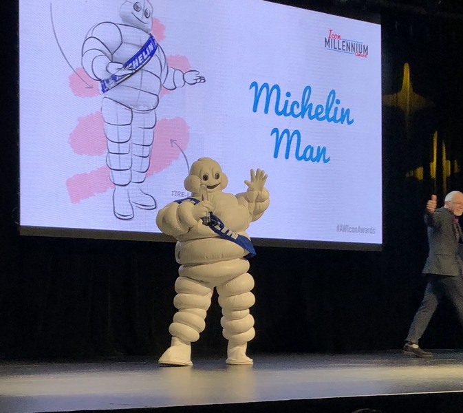 Michelin - Βραβείο για τον Bibendum, τη μασκότ της φίρμας