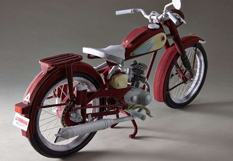 yamaha ya1 papercraft 1