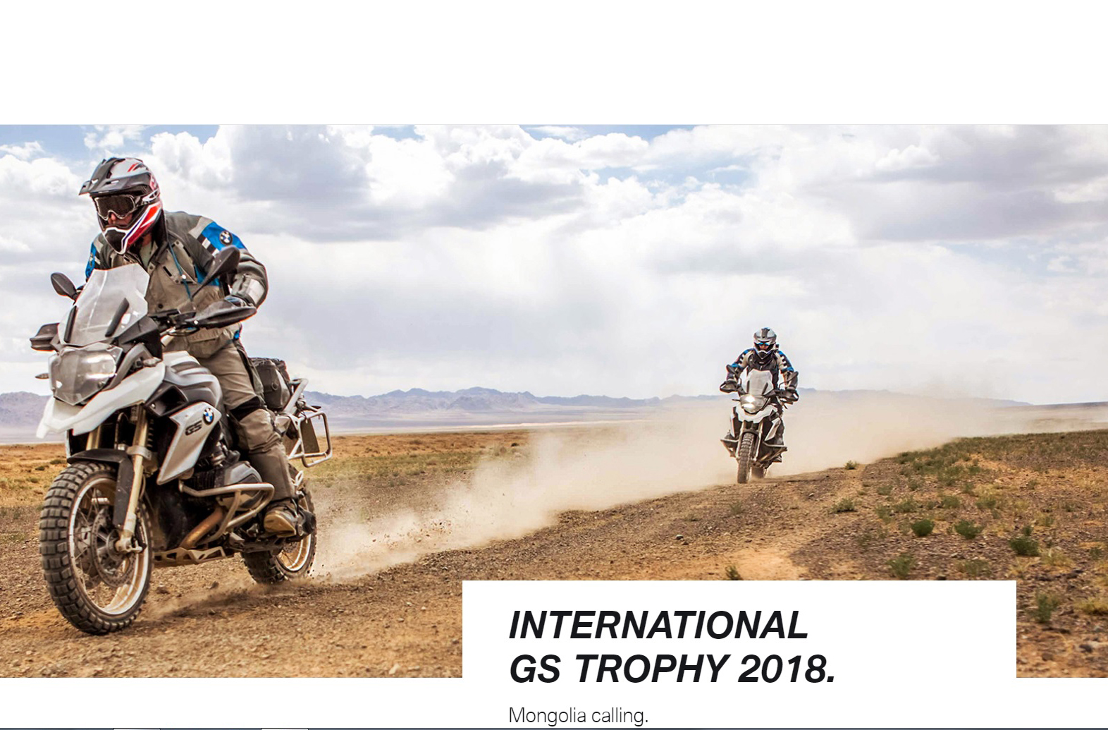 BMW Motorrad – GS Trophy 2018