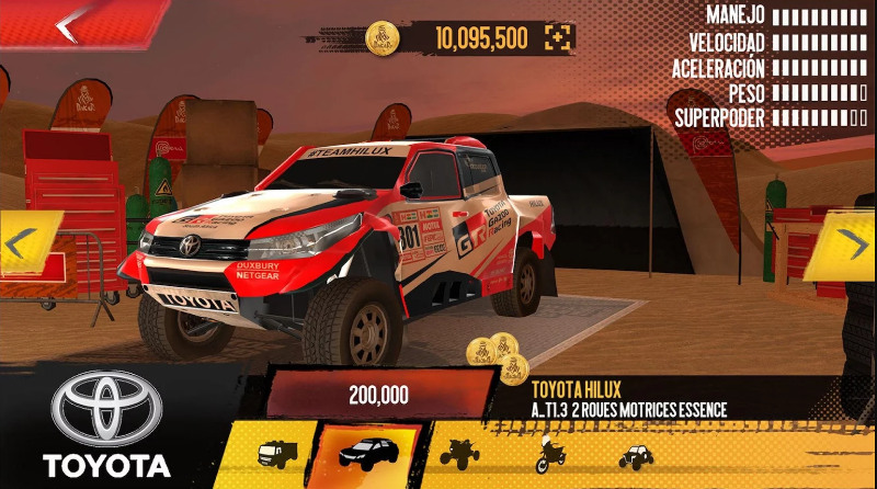 dakar mobile game 1