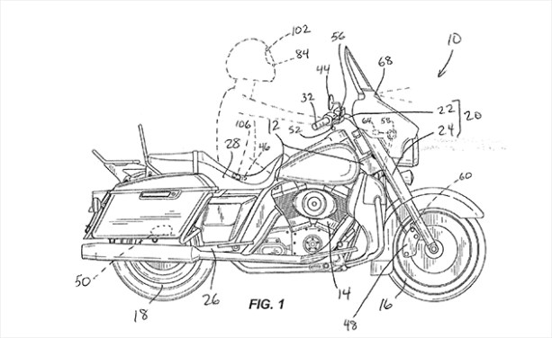 Harley-Davidson: Αισθητήρες μετρούν τον βαθμό εγρήγορσης του αναβάτη