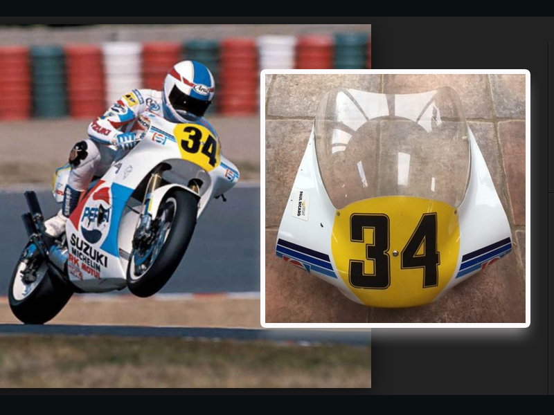 Αποκτήστε ένα τμήμα από το fairing της RGV του Schwantz!