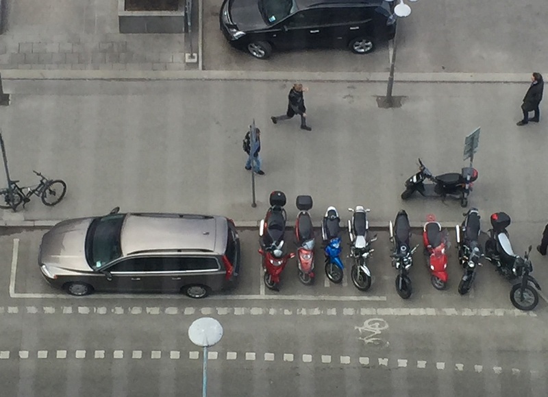 Νίκη Σουηδών μοτοσυκλετιστών εναντίον παρκόμετρων