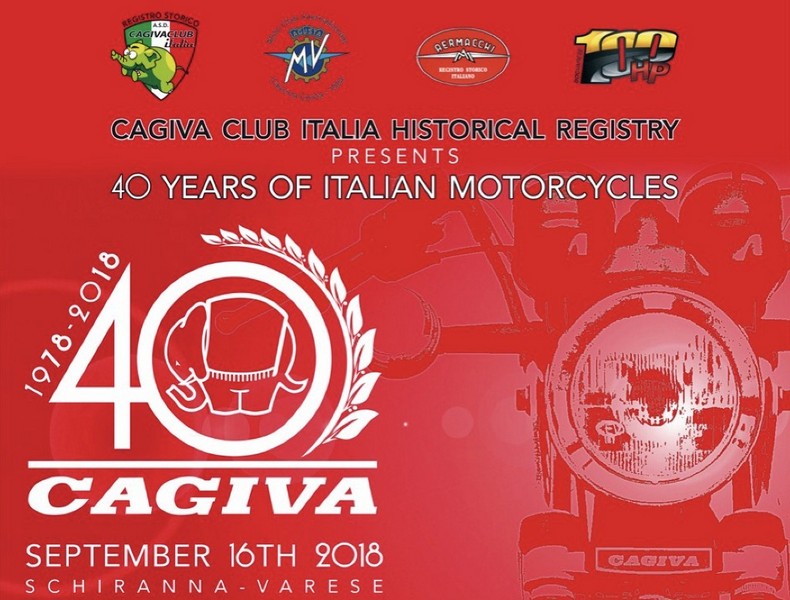 Η Cagiva γιορτάζει 40 χρόνια Ιταλικής μοτοσυκλέτας