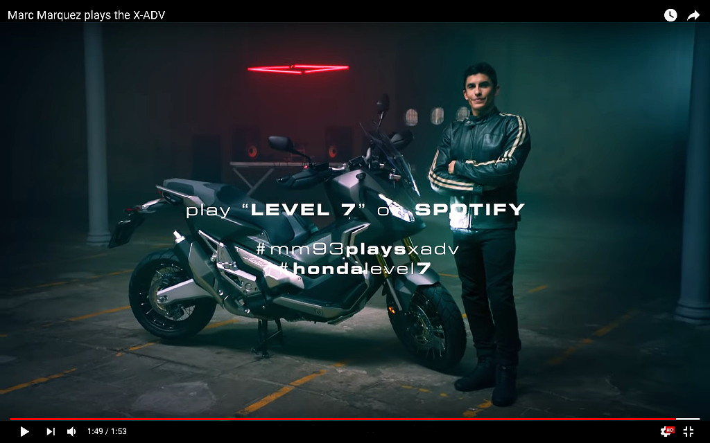 Ο Marc Marquez σε ρόλο Dj με μουσικό όργανο ένα Honda X-ADV - Video