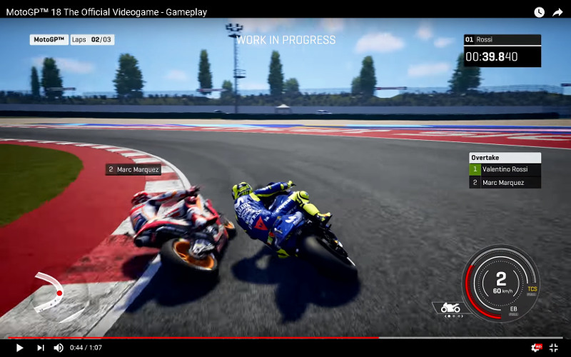 Video - MotoGP 18: Gameplay