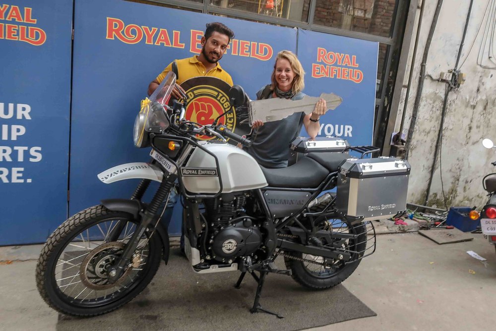 RoyalEnfieldHimalayan2018 withboxes