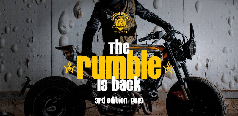 Custom Rumble - Ο διεθνής διαγωνισμός των Ducati Scrambler επιστρέφει για τρίτη φορά
