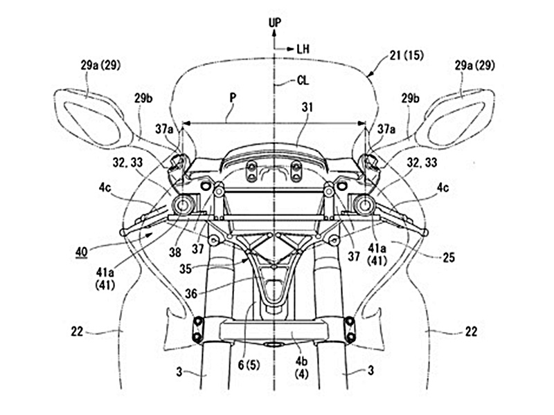H Honda ετοιμάζει σύστημα καμερών για τις μοτοσυκλέτες της