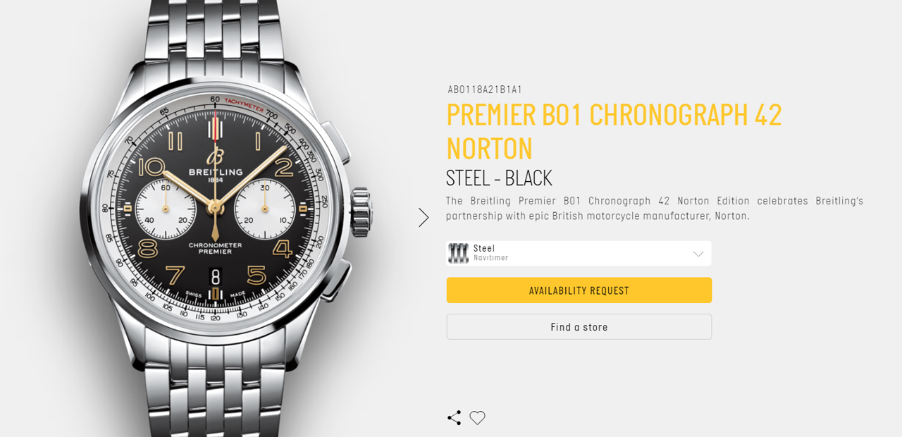 breitling norton 14