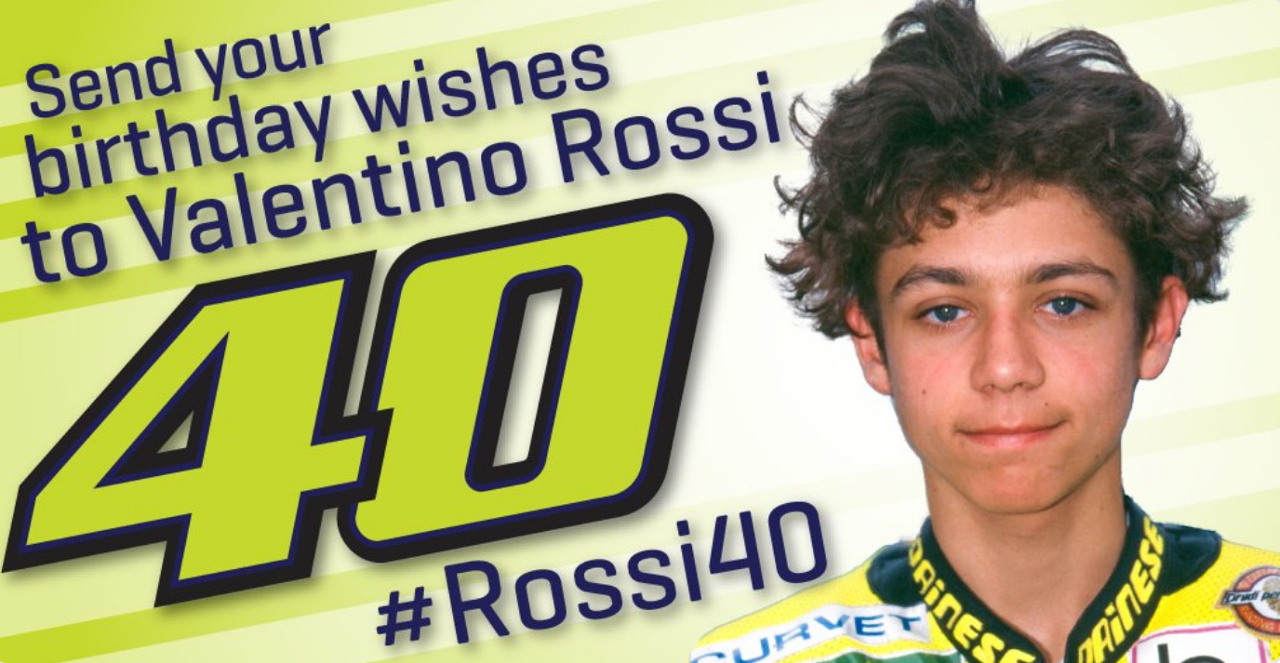 Ευχήσου κι εσύ χρόνια πολλά στον Valentino Rossi