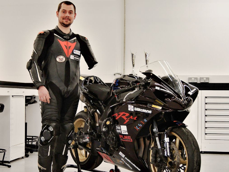 one armed rider isle of man