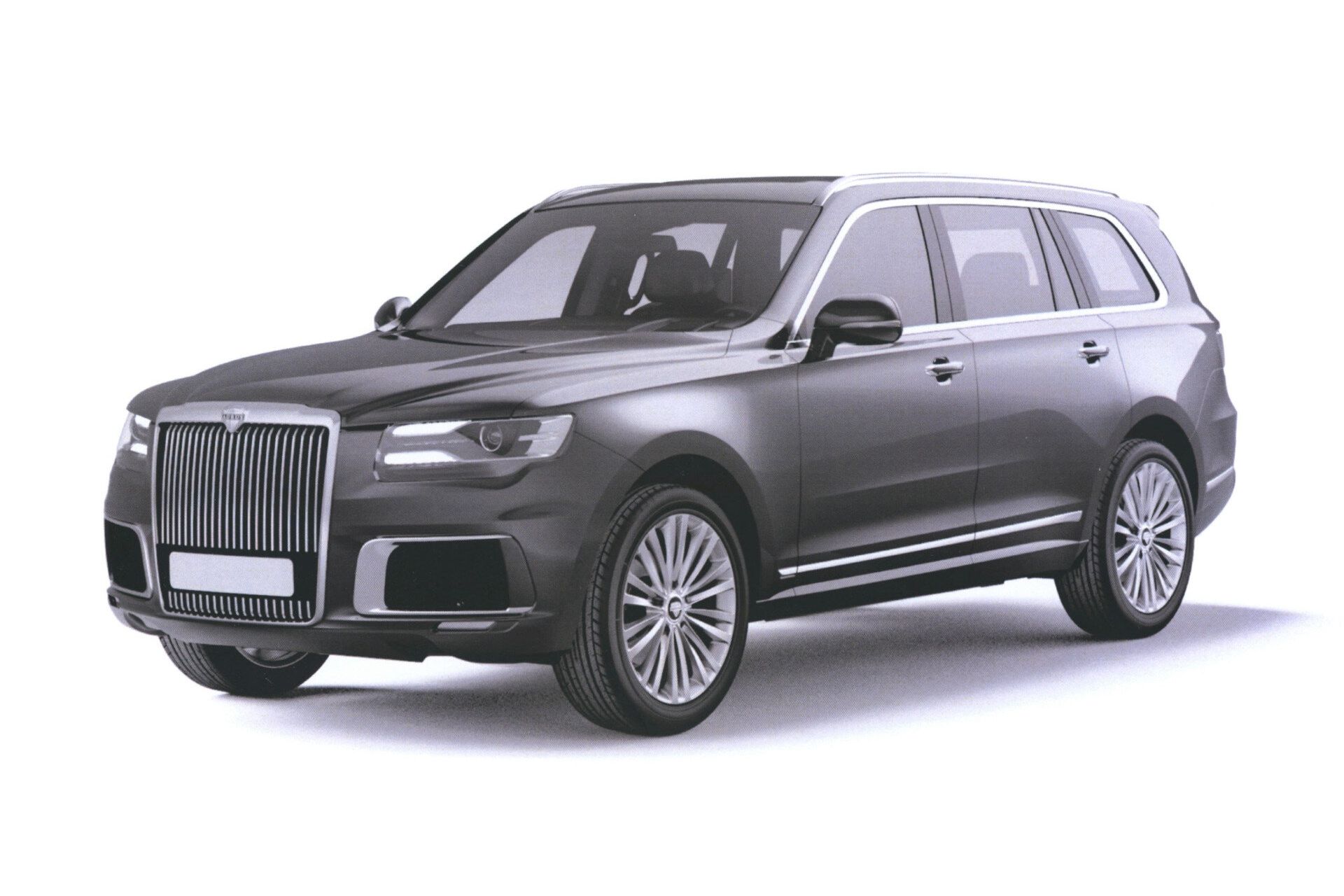 Aurus Komendant SUV patent images 1