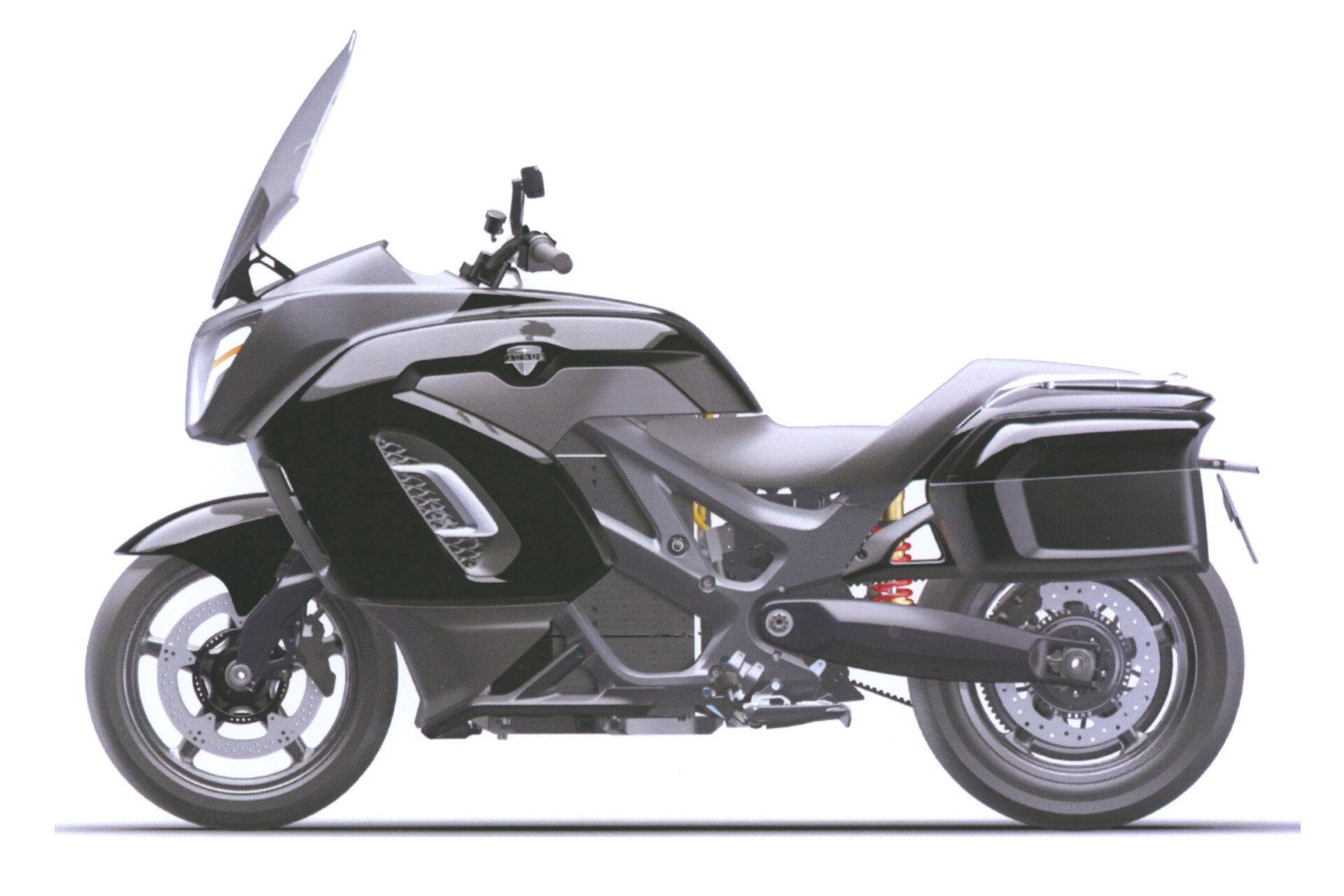 Aurus escort motorcycle patent images 2