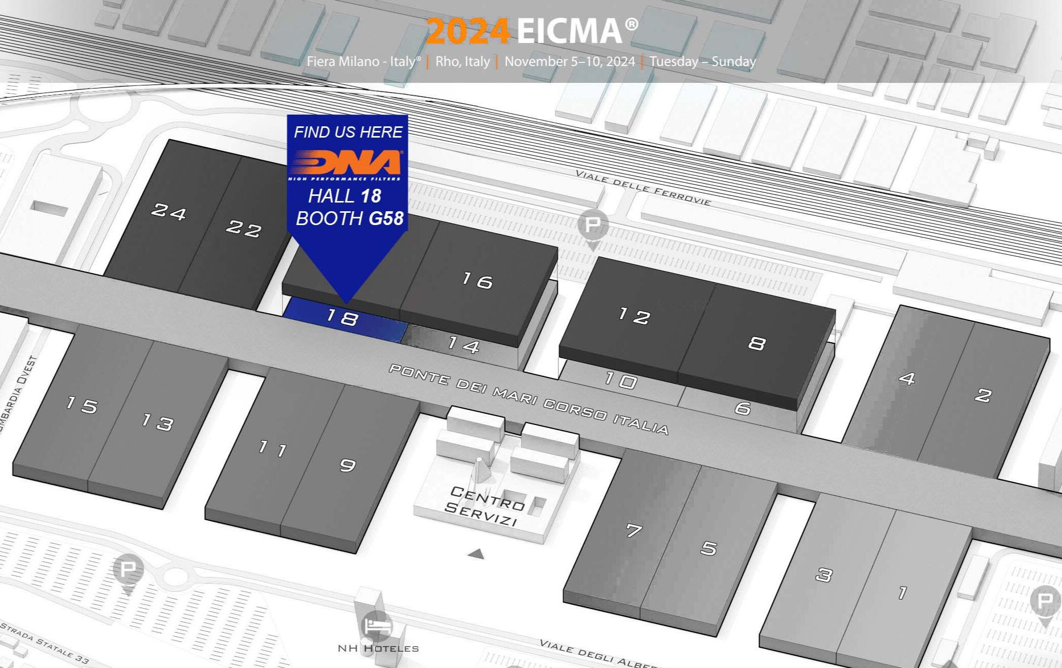dna eicma floorplan