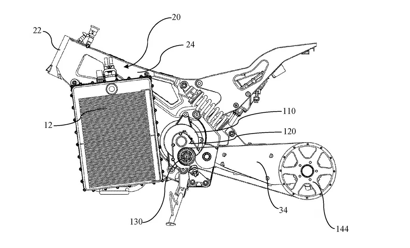 tvs electric moto patent 4