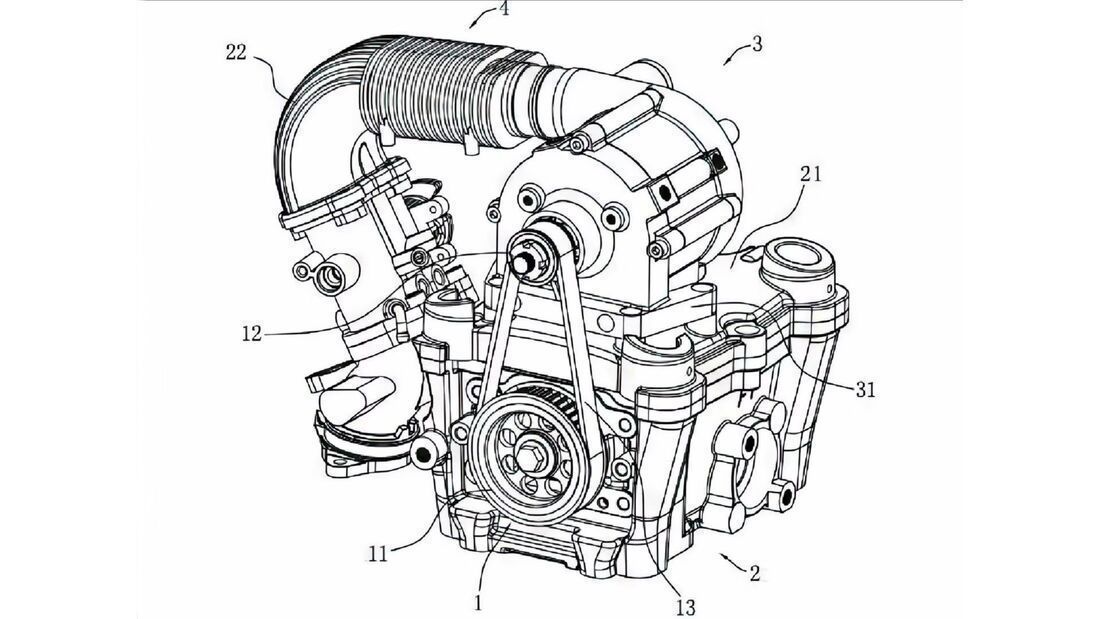 Benda VTR 300 Kompressor Patent 4