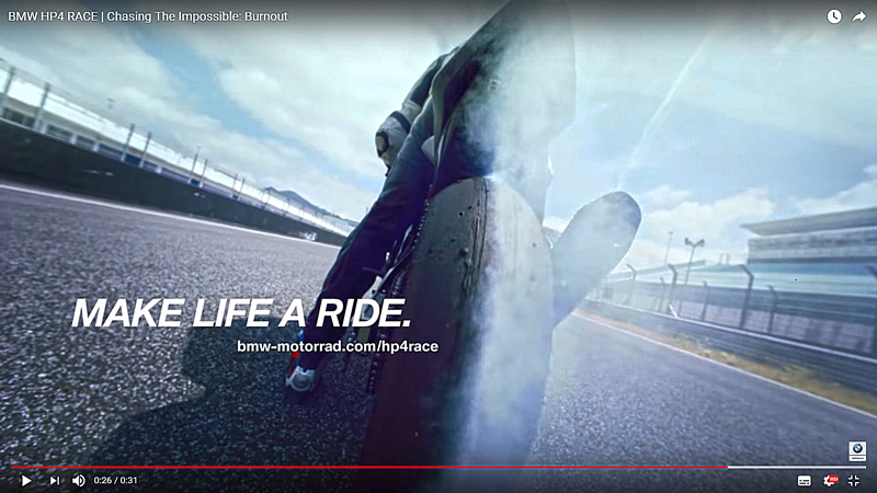 BMW HP4 RACE | Chasing The Impossible: Burnout - Video