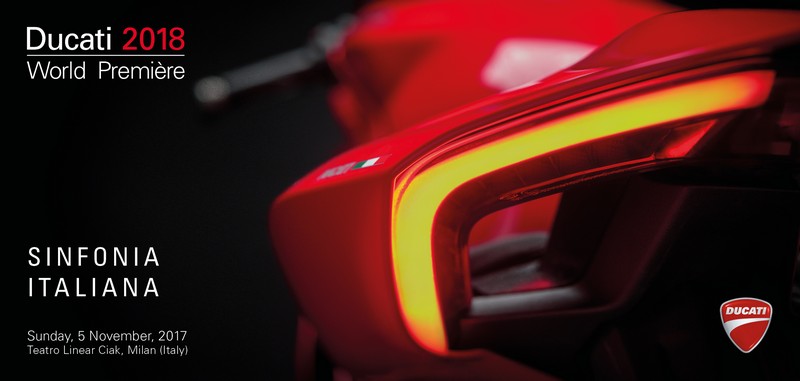 Δείτε Live τα νέα μοντέλα Ducati 2018 σήμερα στις 10 το βράδυ!