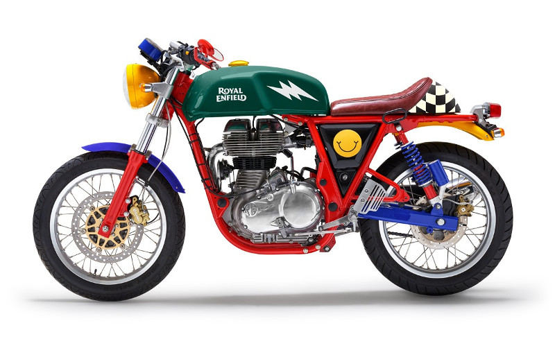 Royal Enfield Continental GT Happy Socks