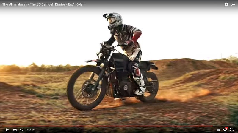 Πρώτα επίσημα action βίντεο της Royal Enfield Himalayan - Video