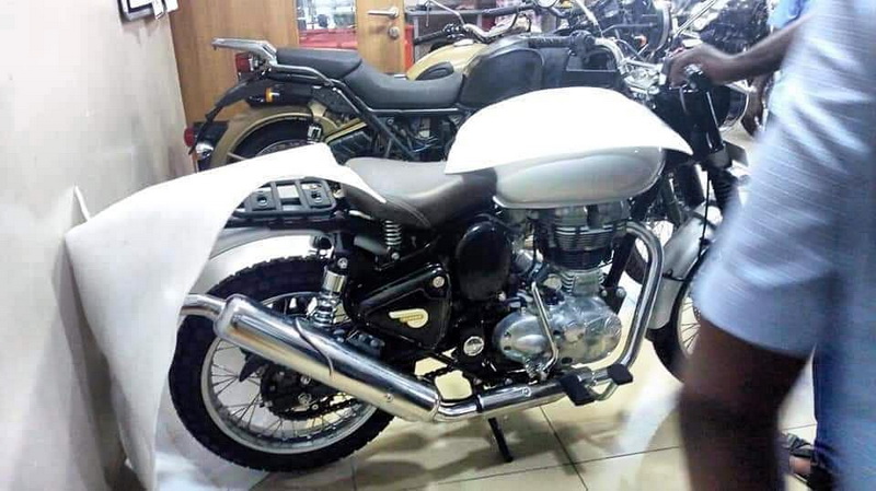 H Royal Enfield ετοιμάζει Classic Scrambler
