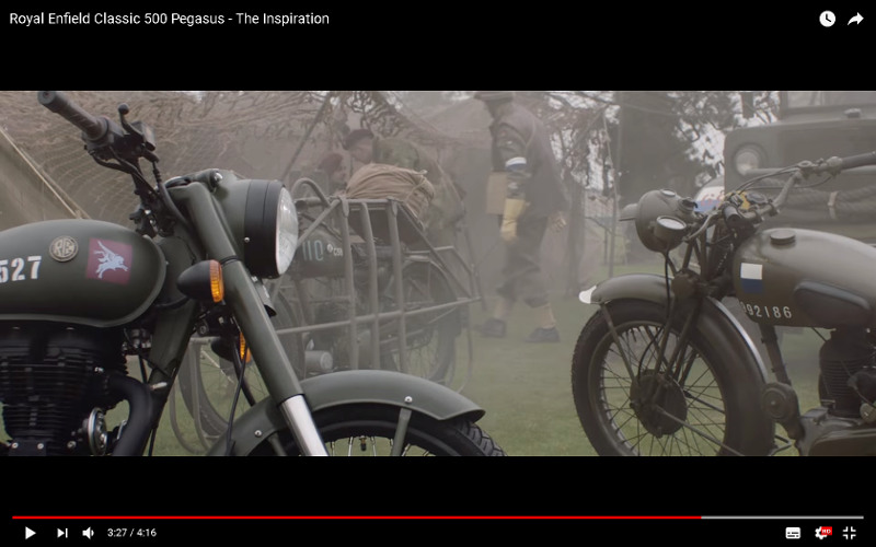 Video - Royal Enfield Classic 500 Pegasus
