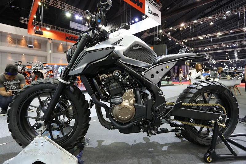 Honda CB500T Scrambler concept!